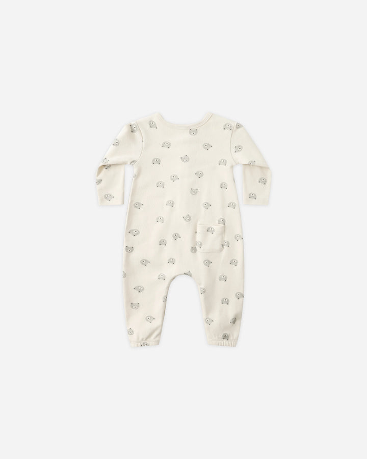 Long Sleeve Jumpsuit - Bears