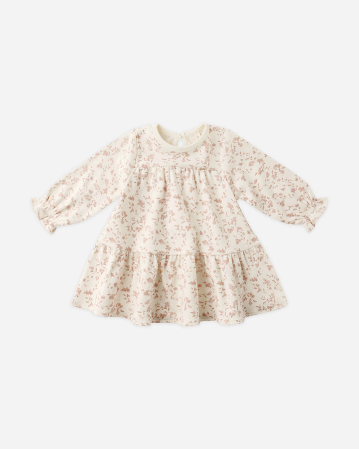 Tiered Jersey Dress - French Garden