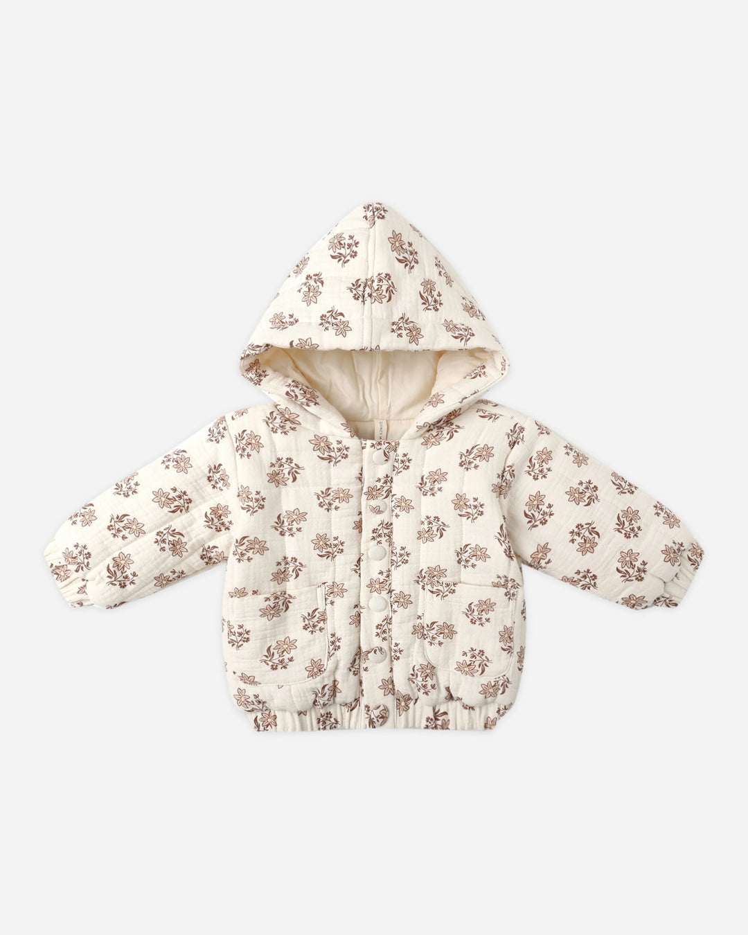 Hooded Woven Jacket - Daylily