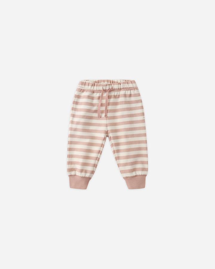 Relaxed Sweatpant - Pink Stripe