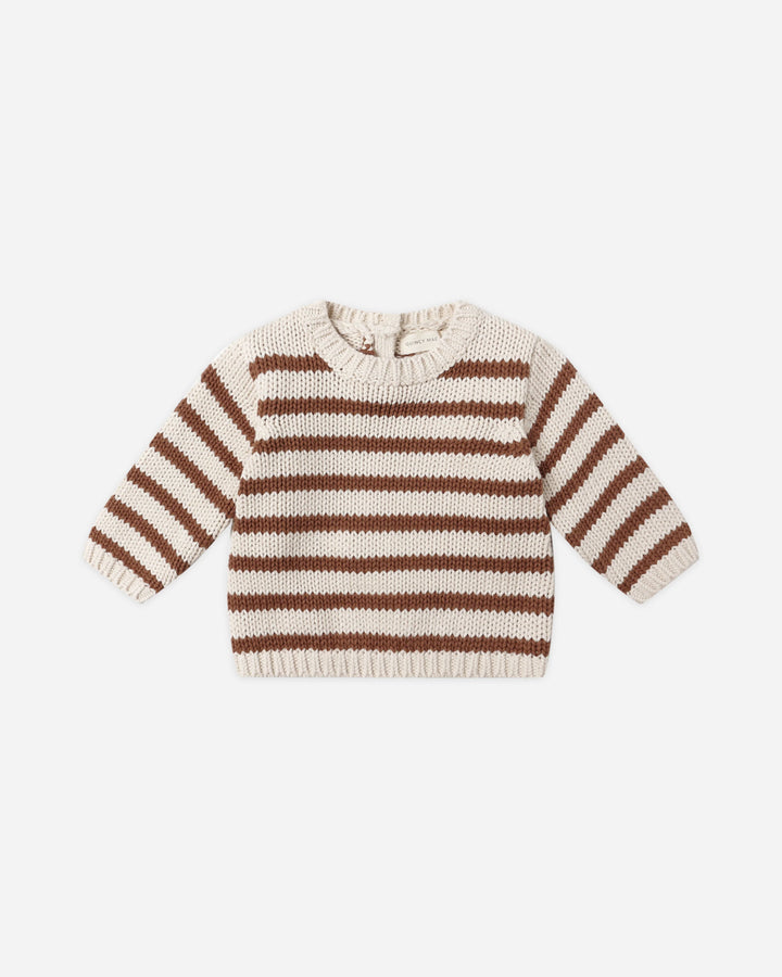 Rex Sweater - Cedar Stripe