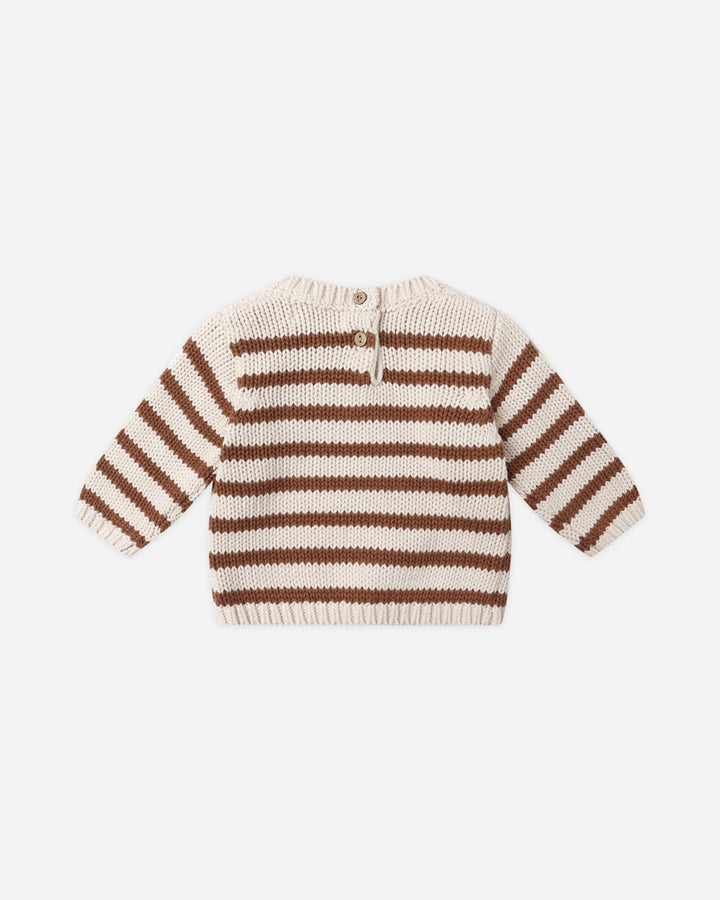 Rex Sweater - Cedar Stripe