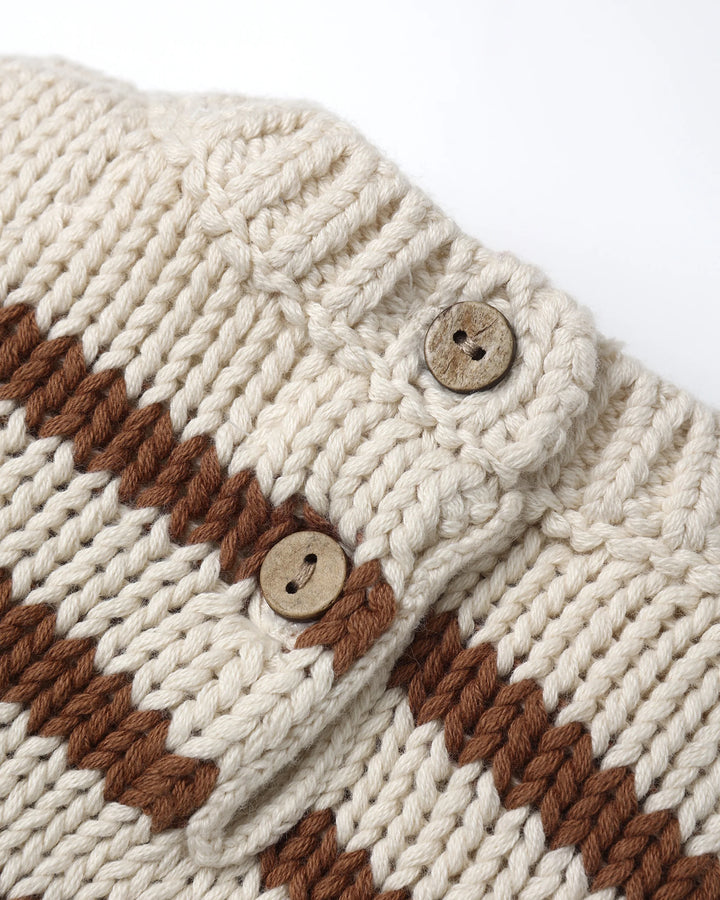Rex Sweater - Cedar Stripe