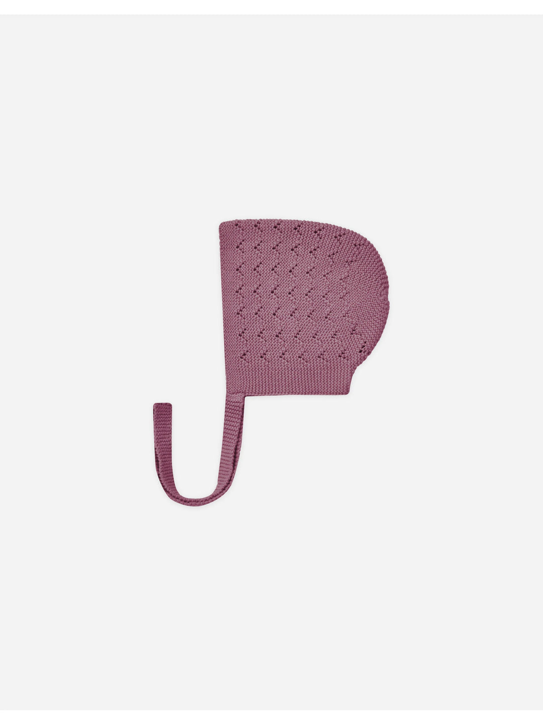 Knit Bonnet - Mulberry