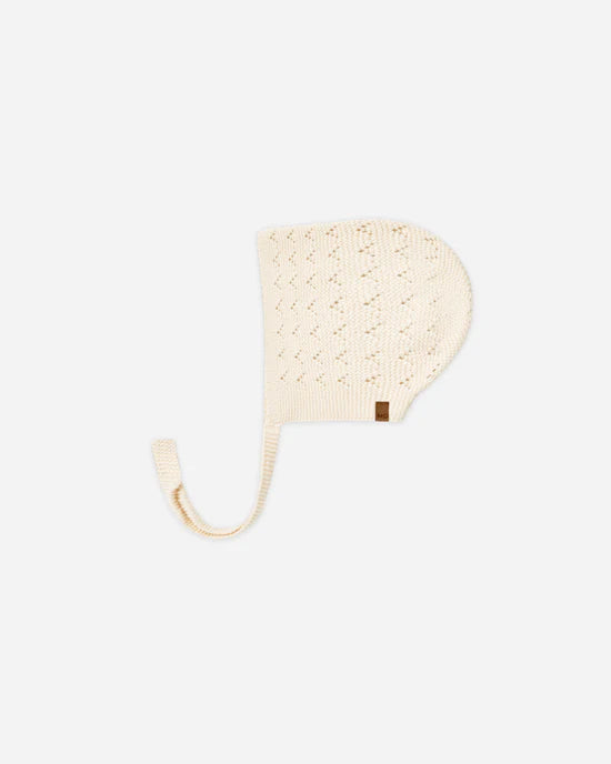 Knit Bonnet - Natural