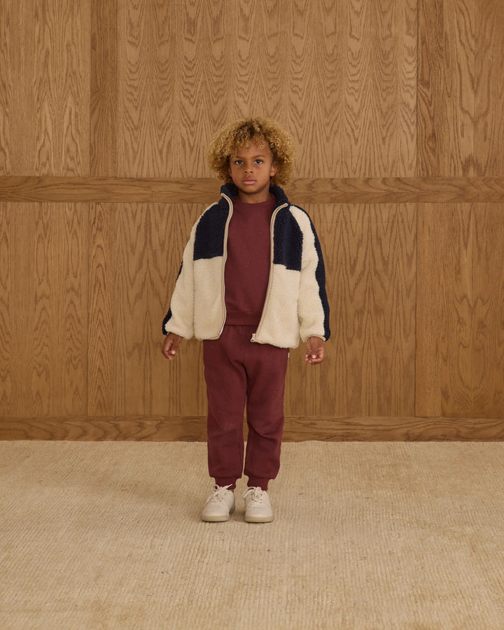 Relaxed Sweatpant - Burgundy