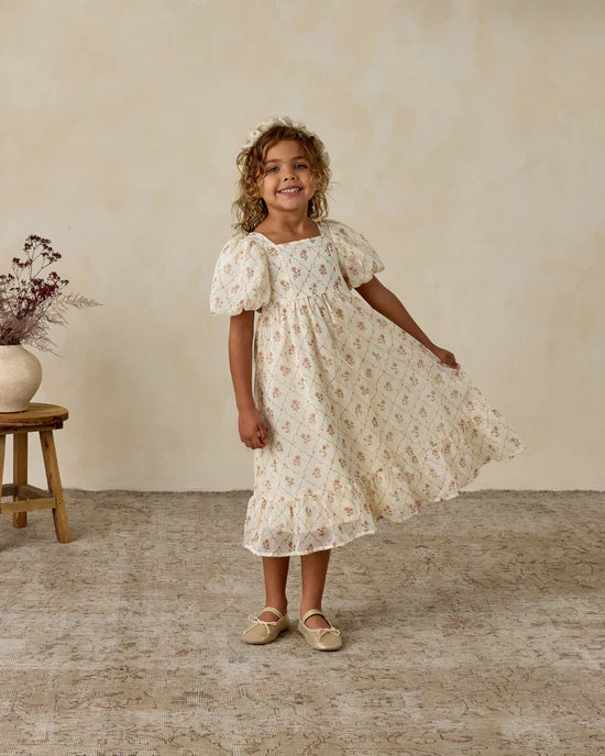 Augusta Dress - Victorian Flora