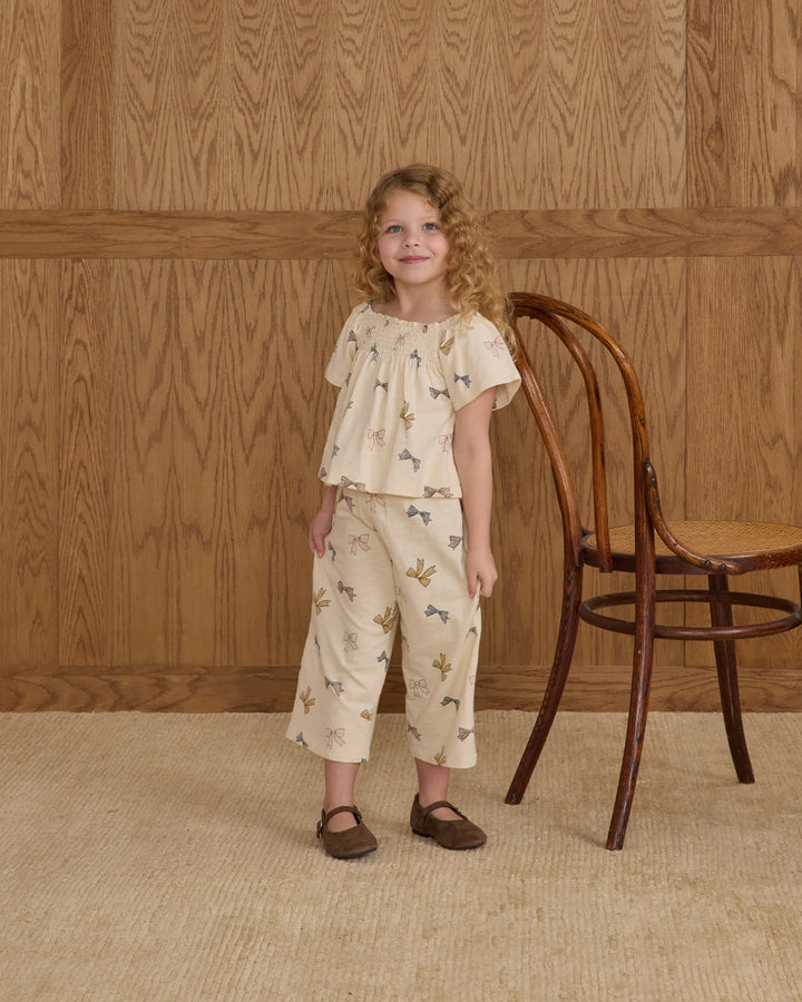 Wide Leg Pant - Bows