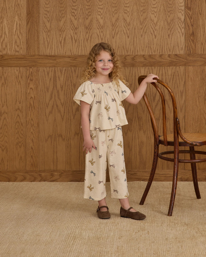 Wide Leg Pant - Bows