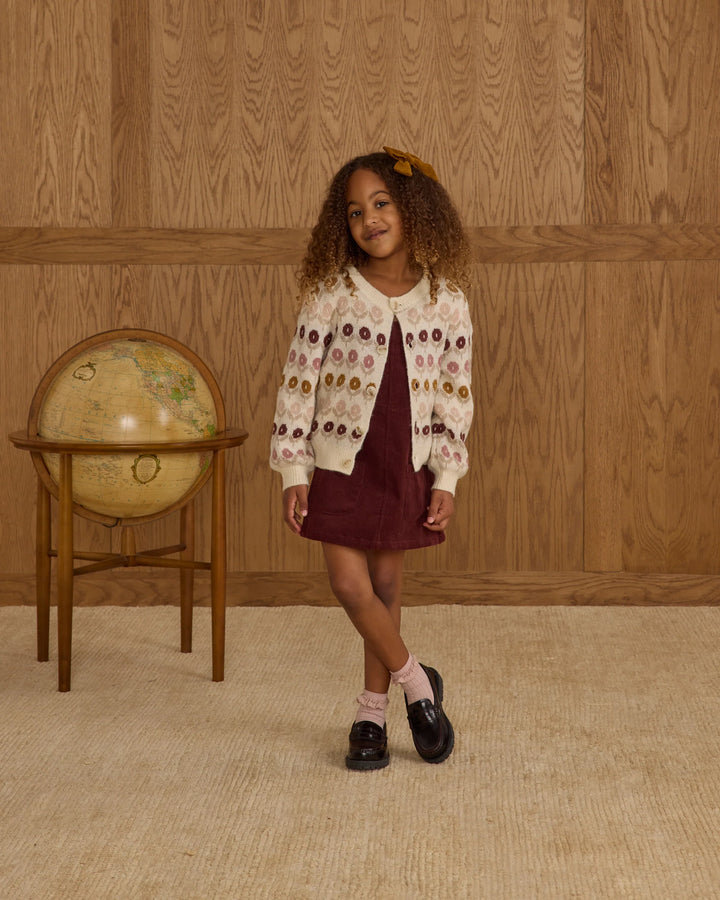 Cheyenne Cardigan - Floral Jacquard