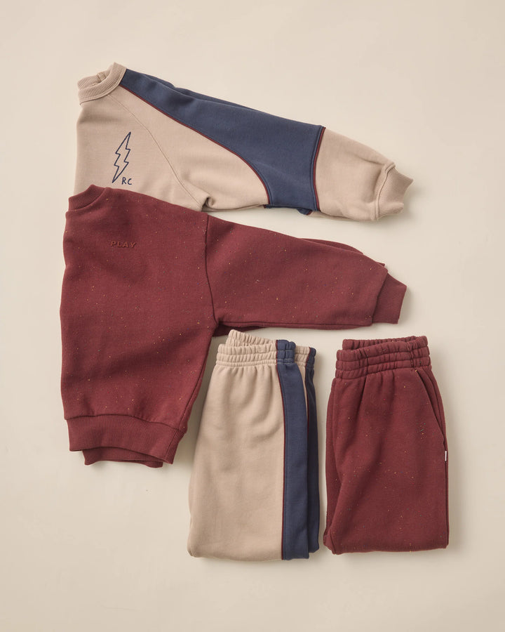 Relaxed Sweatshirt - Burgundy