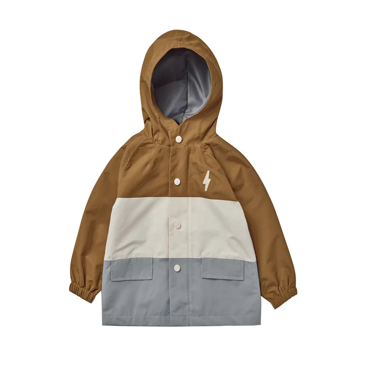 Color Block Raincoat