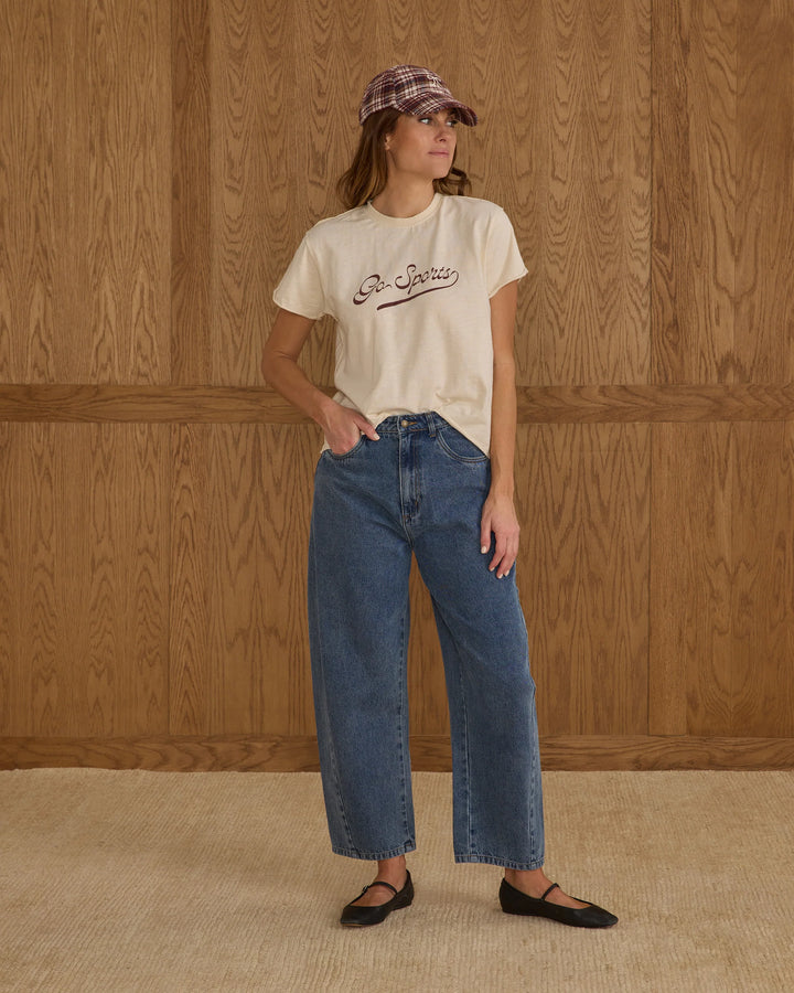 Barrel Pant - Indigo Denim
