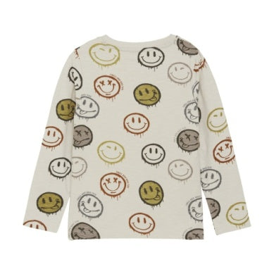 T-SHIRT LS AOP-Moonbeam