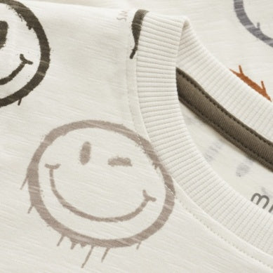 T-SHIRT LS AOP-Moonbeam