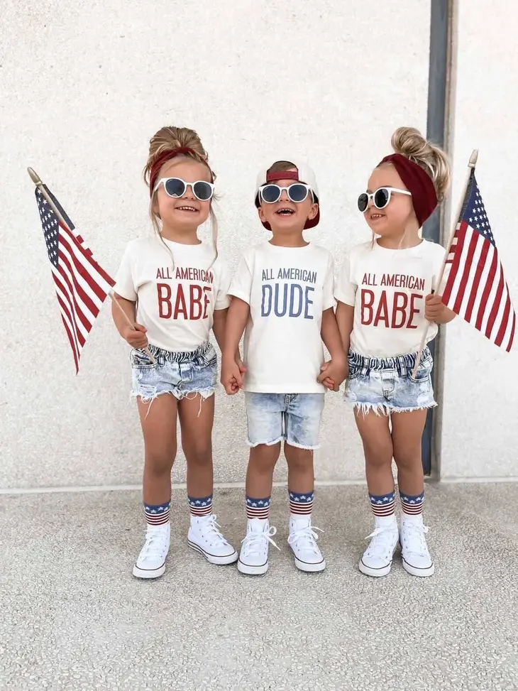 All American Dude - Toddler Tee