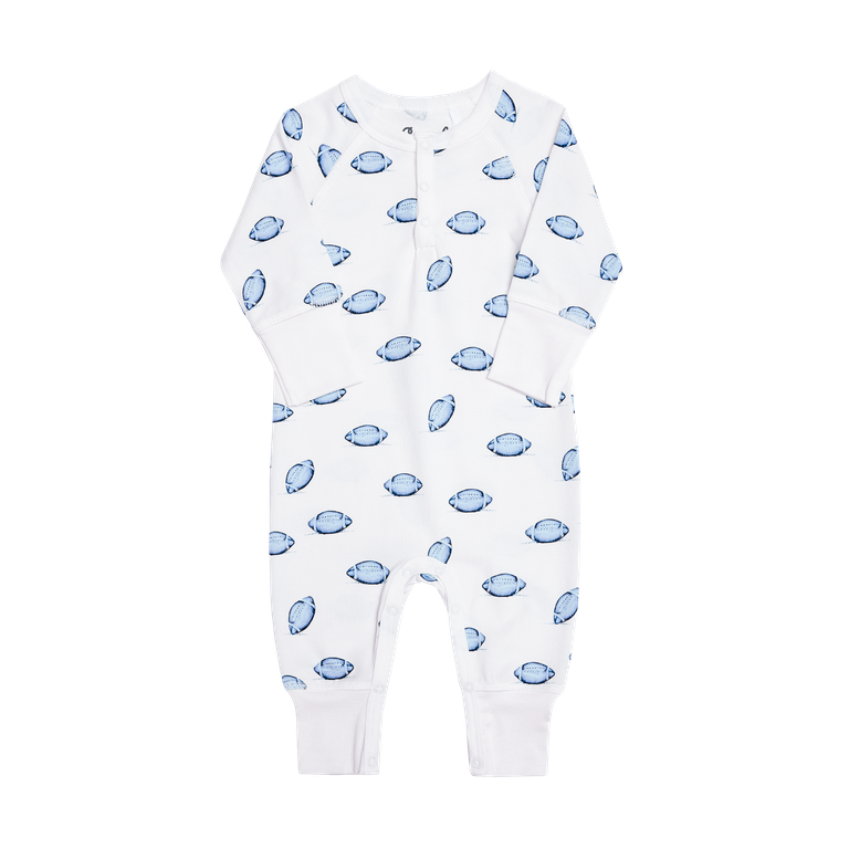 Unionsuit - Cream Foot Ball