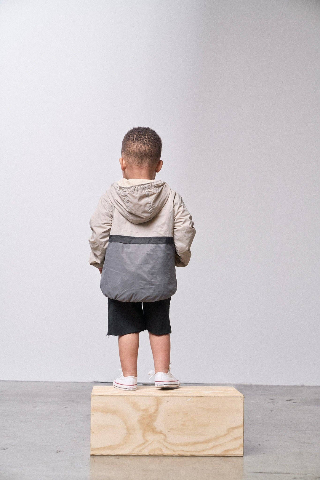 Check Block Windbreaker