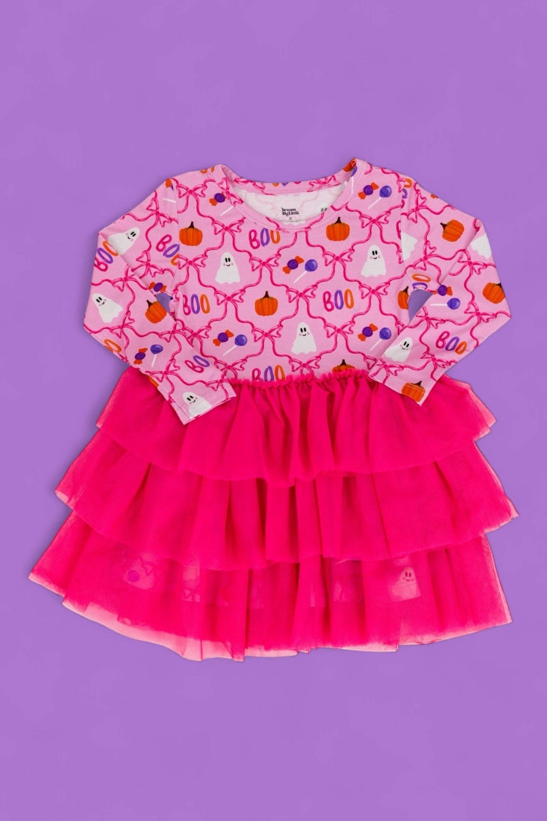 BERRY SWEET BOO LONG SLEEVE DREAM TUTU DRESS