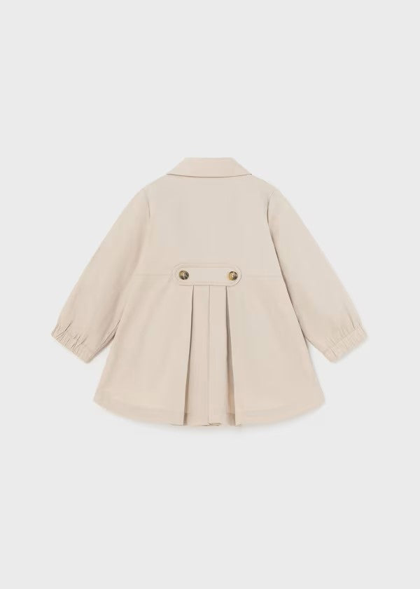 Girls Raincoat - Sand