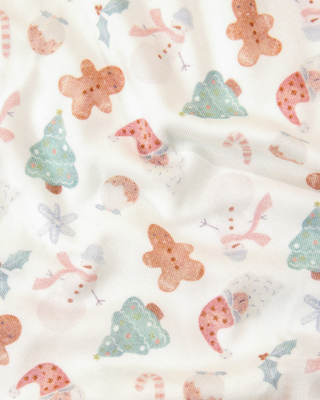 Holiday Colors Cozy Bamboo Baby Gown & Hat - Cozy Holiday