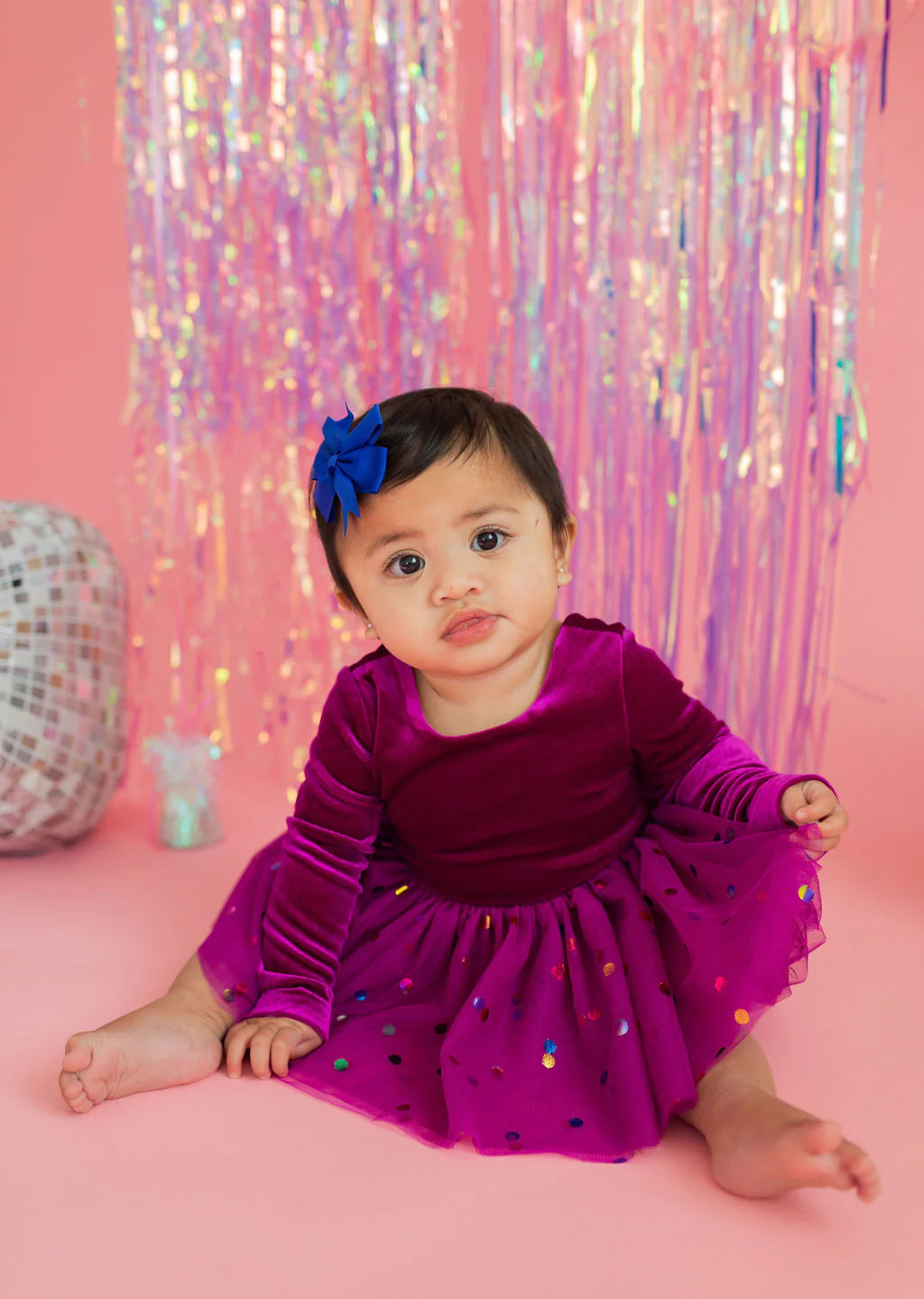 Carly Romper in Deep Purple