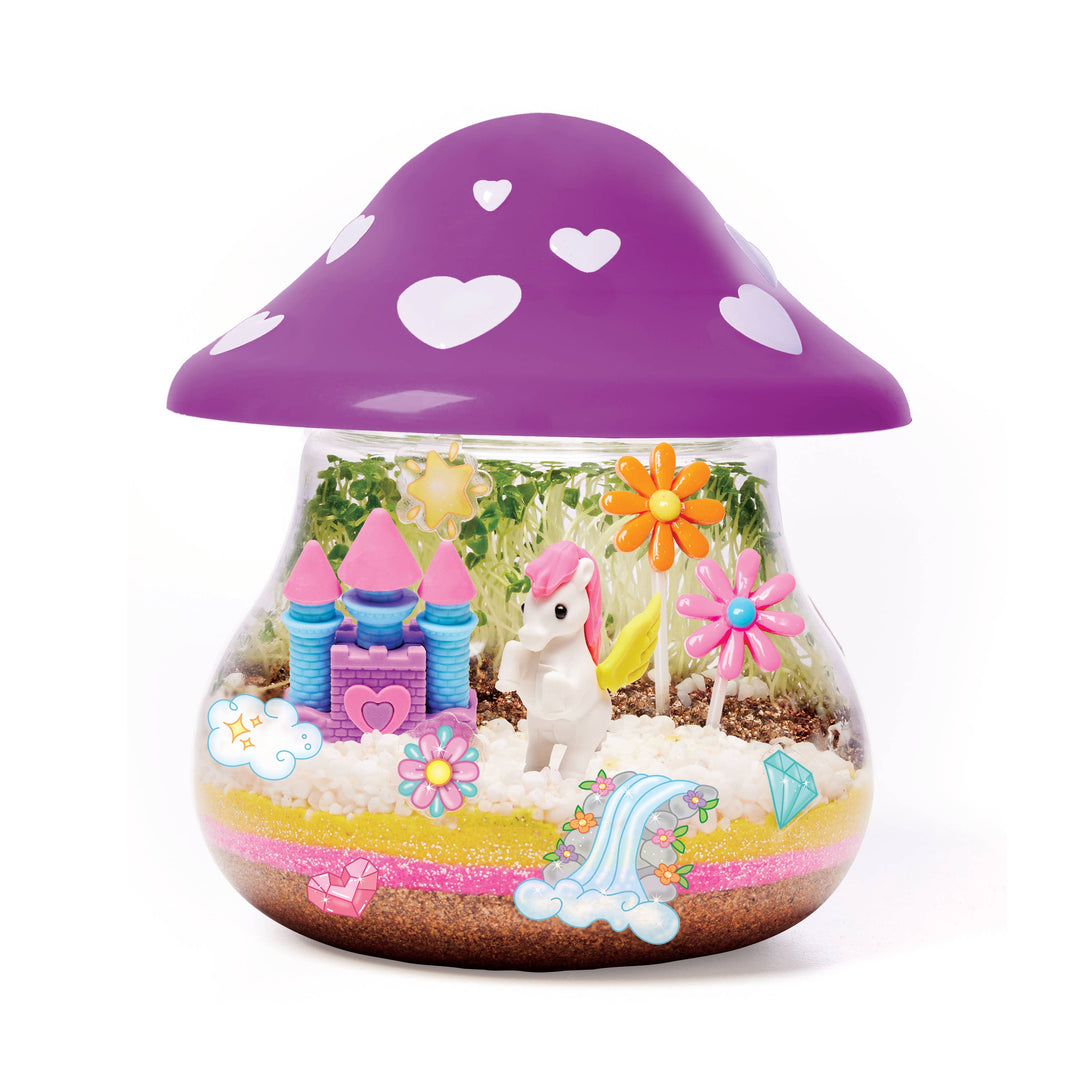 Plant & Grow Unicorn Forest Terrarium Craft Kit for Kids