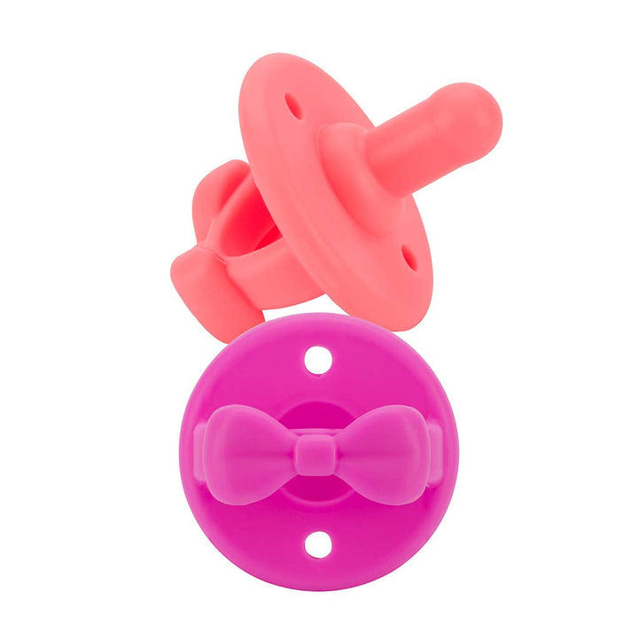 Sweetie Soother™ Pacifier Sets : Robin's Egg Blue + Navy Cables