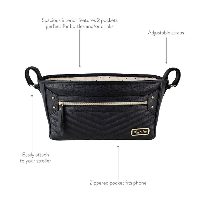 Cognac Travel Stroller Caddy