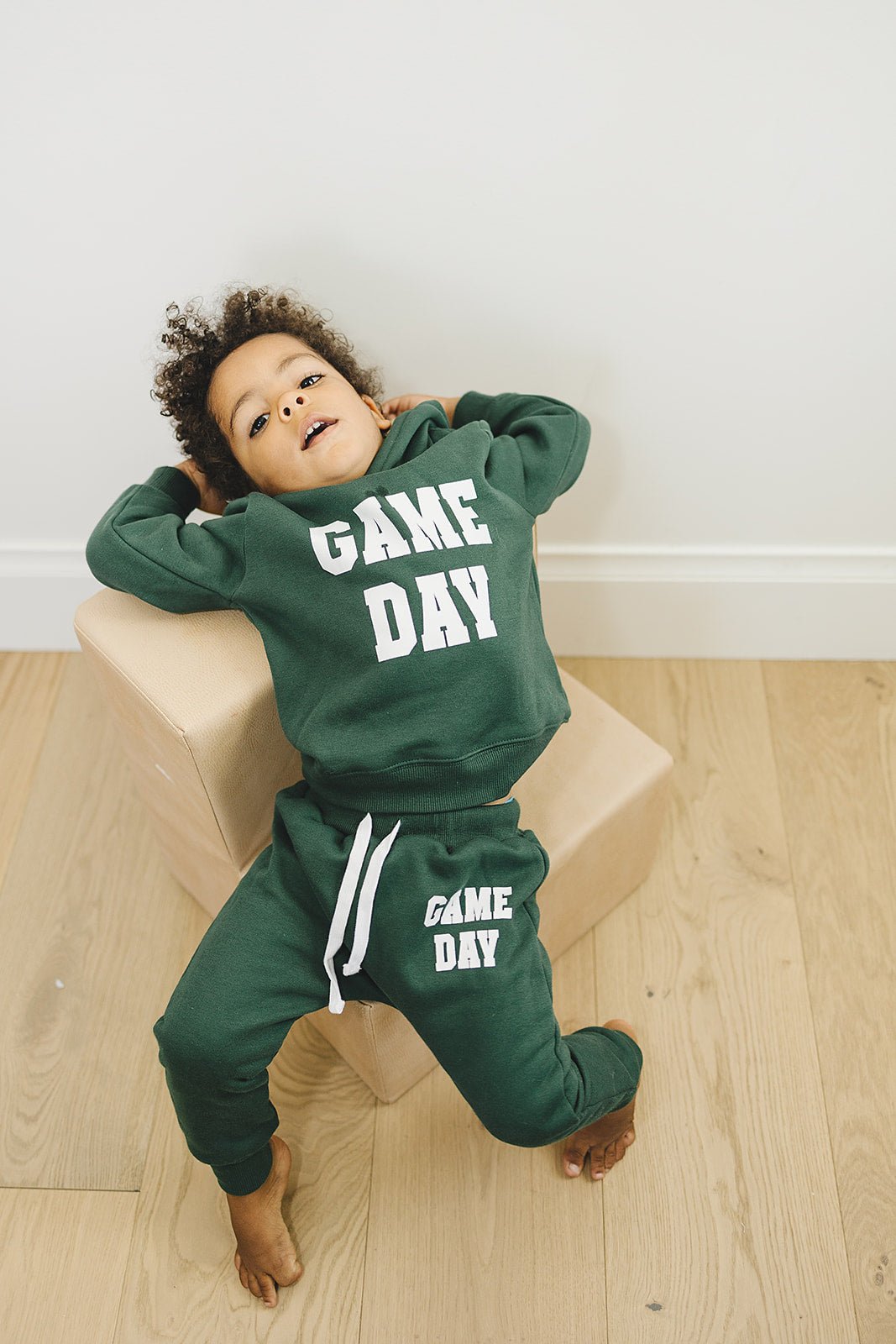 Green Game Day Jogger set
