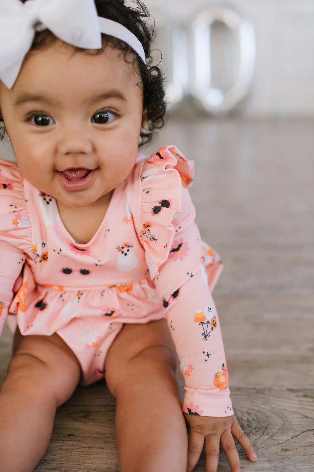 Leah Romper in Hippie Halloween