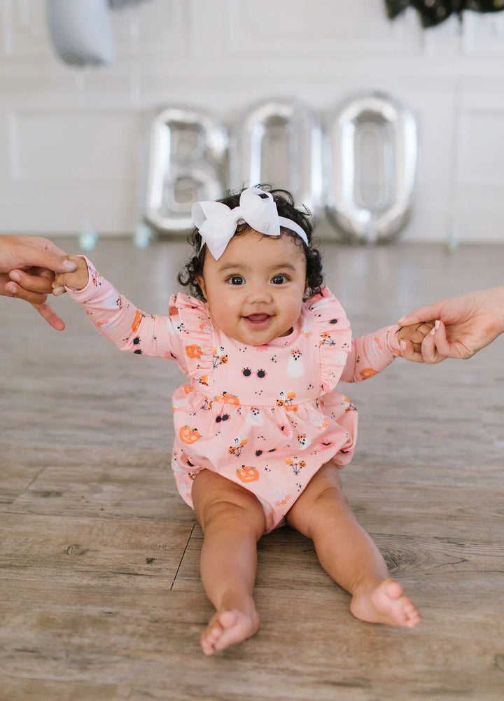 Leah Romper in Hippie Halloween