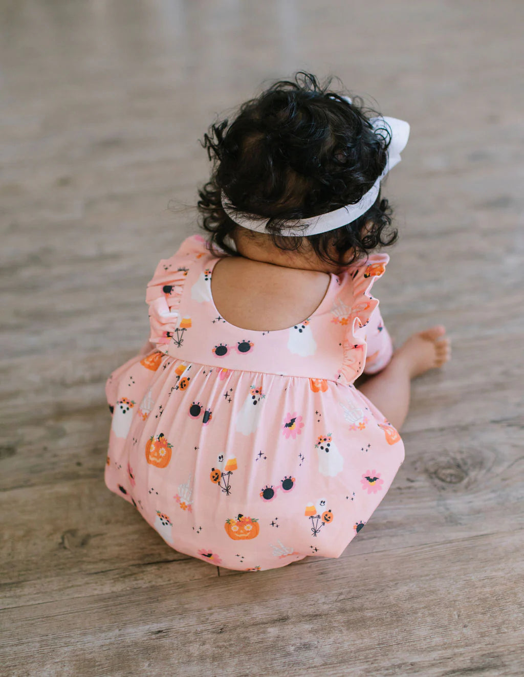 Leah Romper in Hippie Halloween
