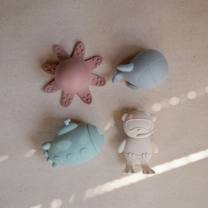 Sealife Mold Free Bath Play Set - 4 pack