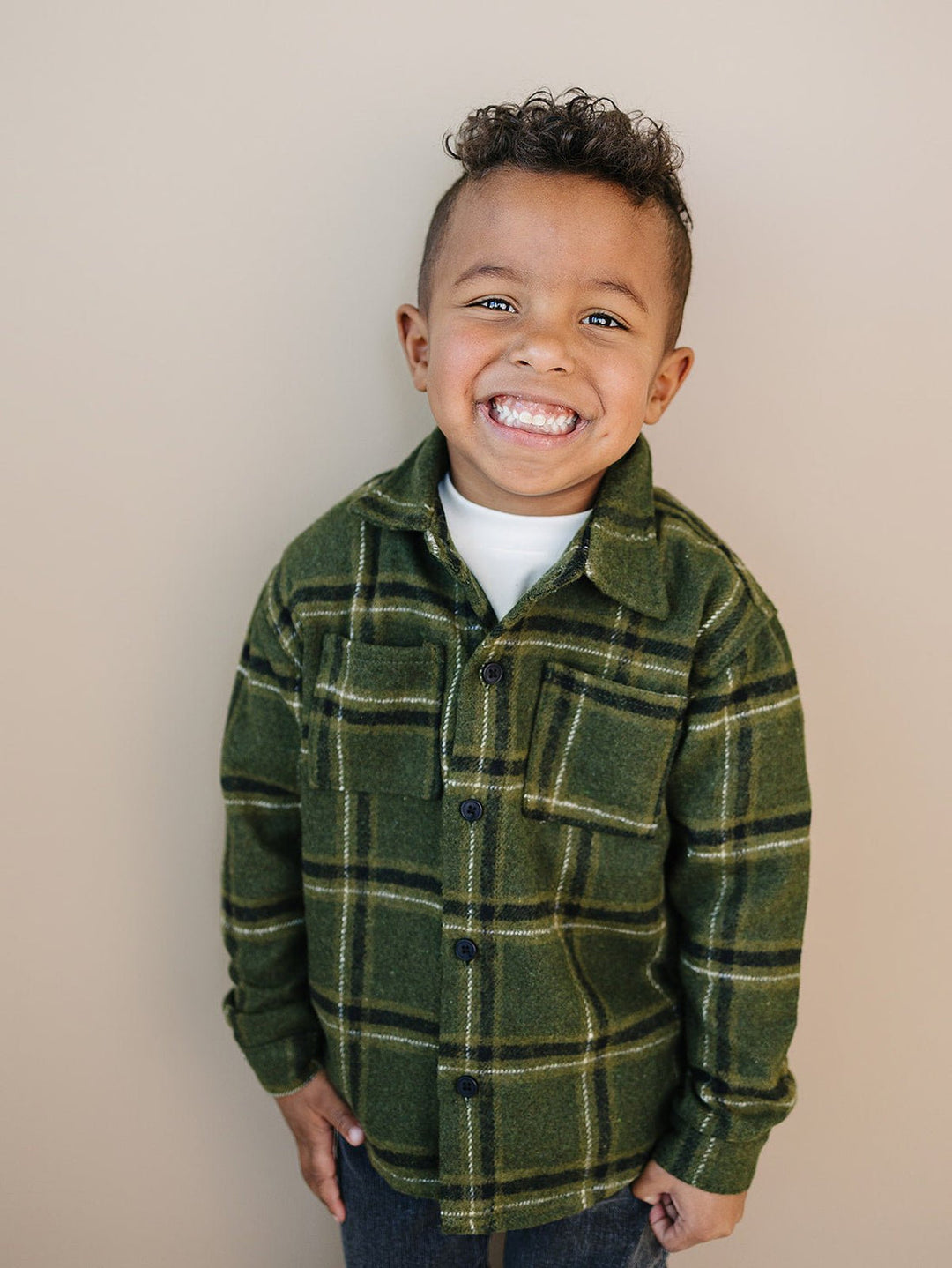 Max Button Up Shirt - Green