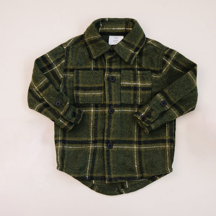 Max Button Up Shirt - Green