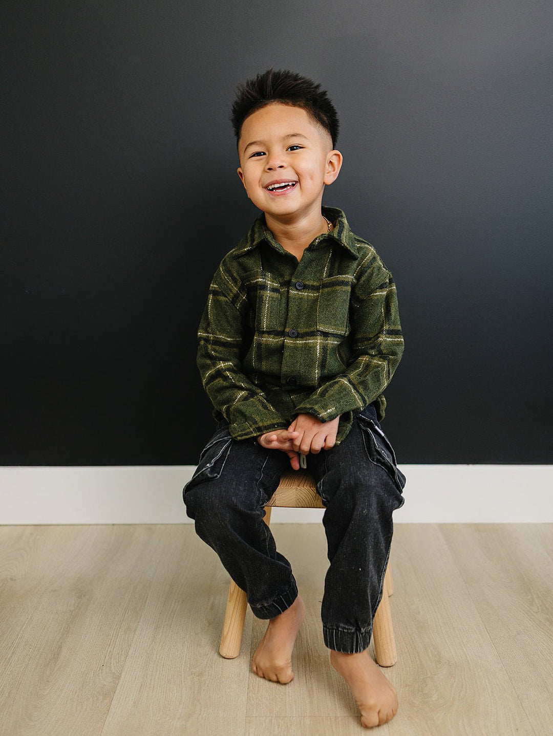 Max Button Up Shirt - Green