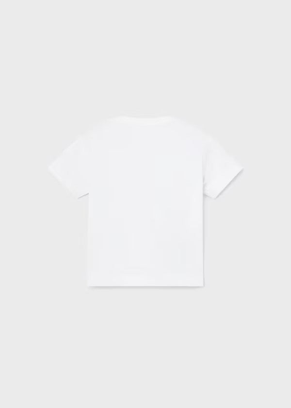 Boys SS Tee - White