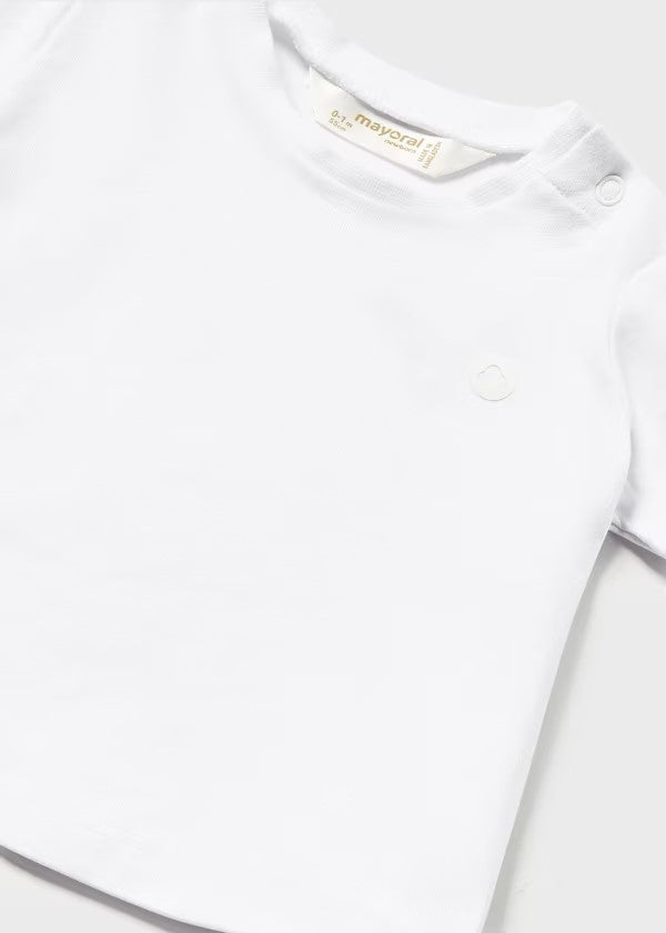 Boys SS Tee - White