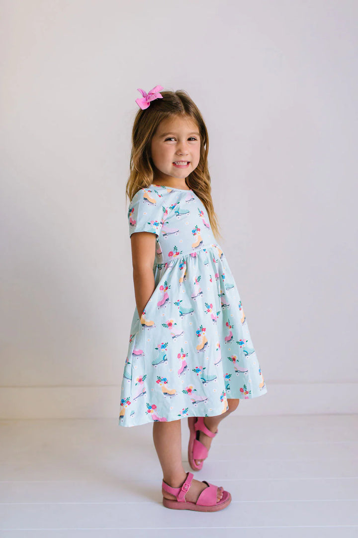 Day Dress in Roller Girl