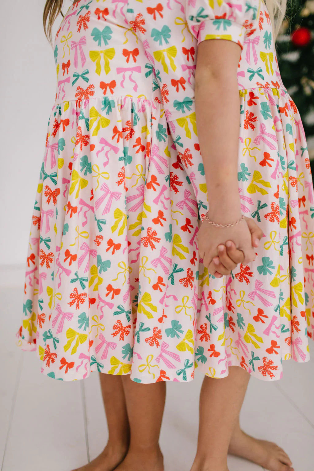 Gwendolyn Dress in Holiday Bows