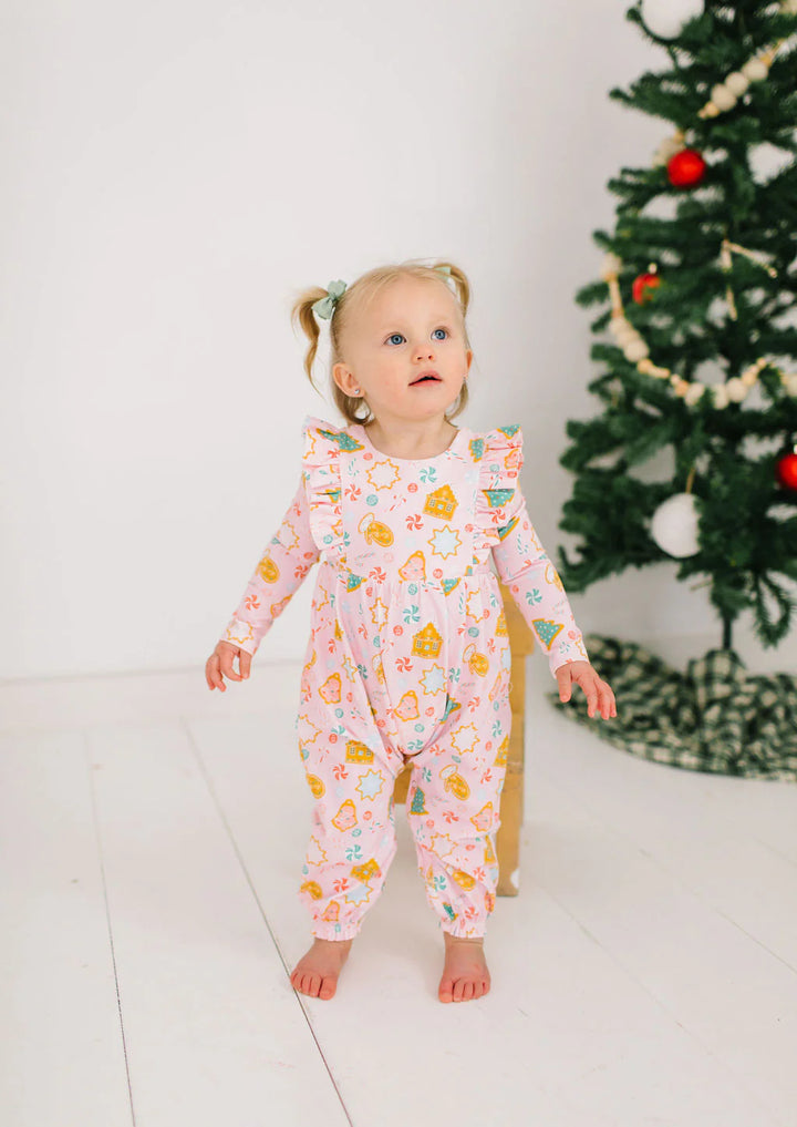 Mabel Romper in Christmas Cookies