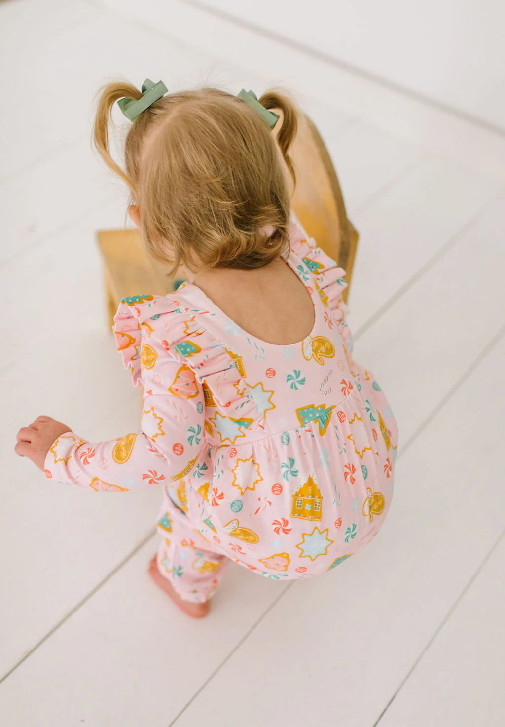 Mabel Romper in Christmas Cookies
