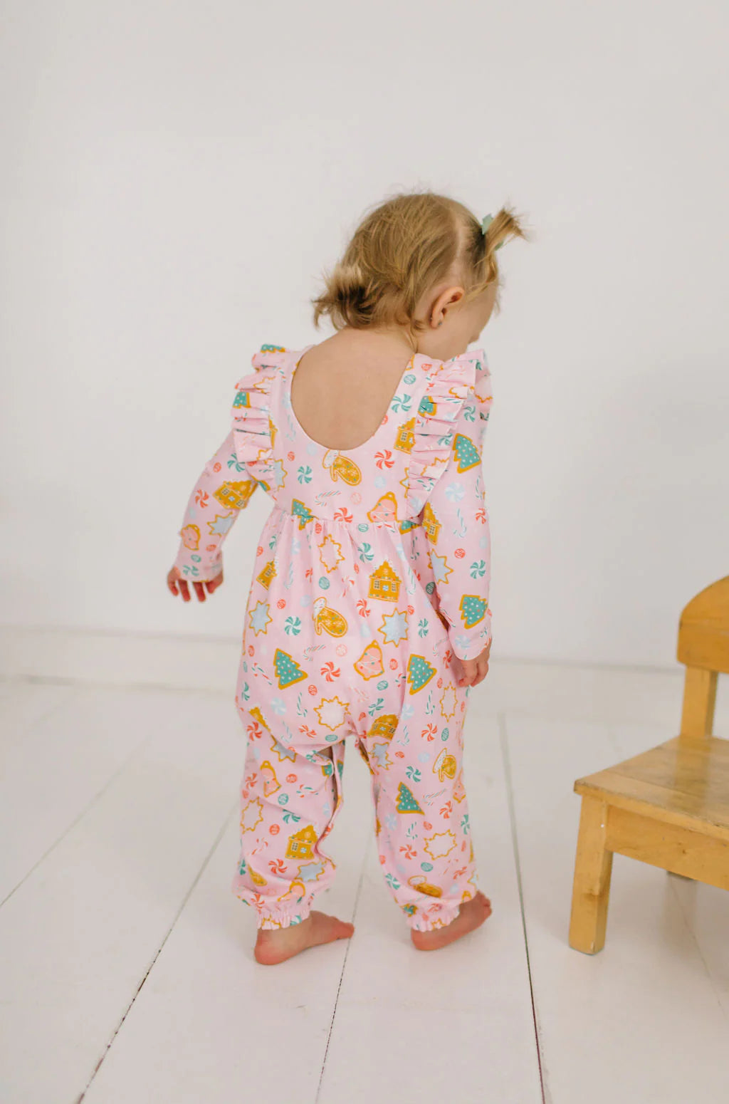 Mabel Romper in Christmas Cookies