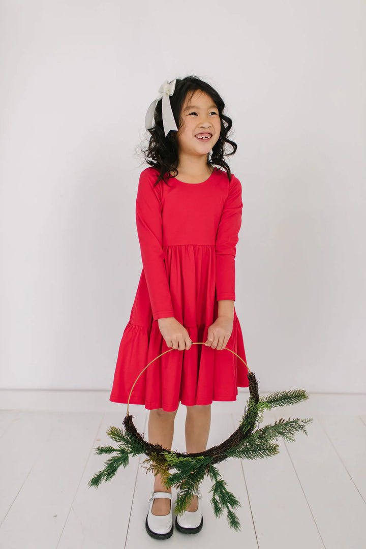 Gwendolyn Ruffle in Scarlet