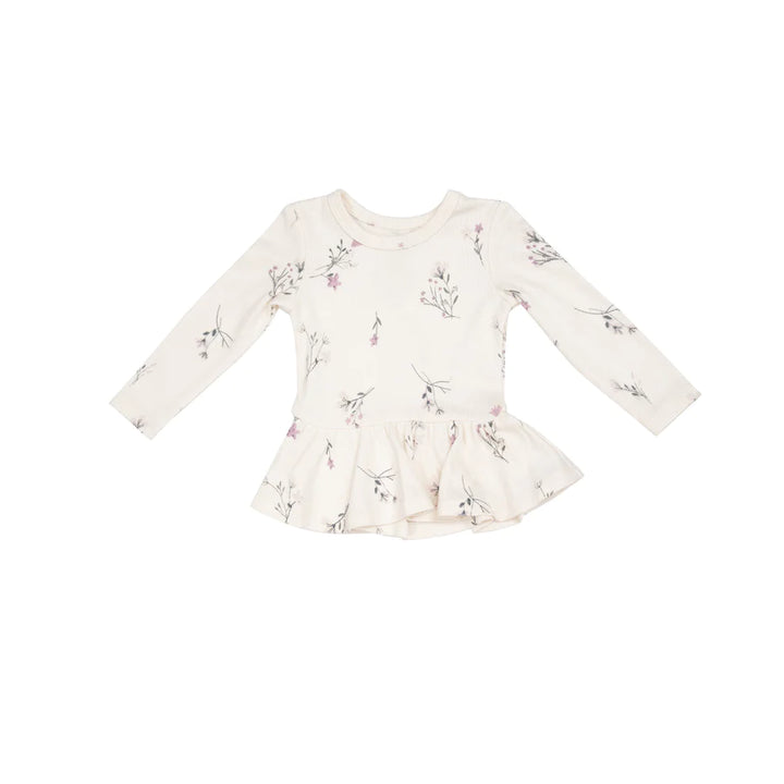 Peplum Top And Flare Pant