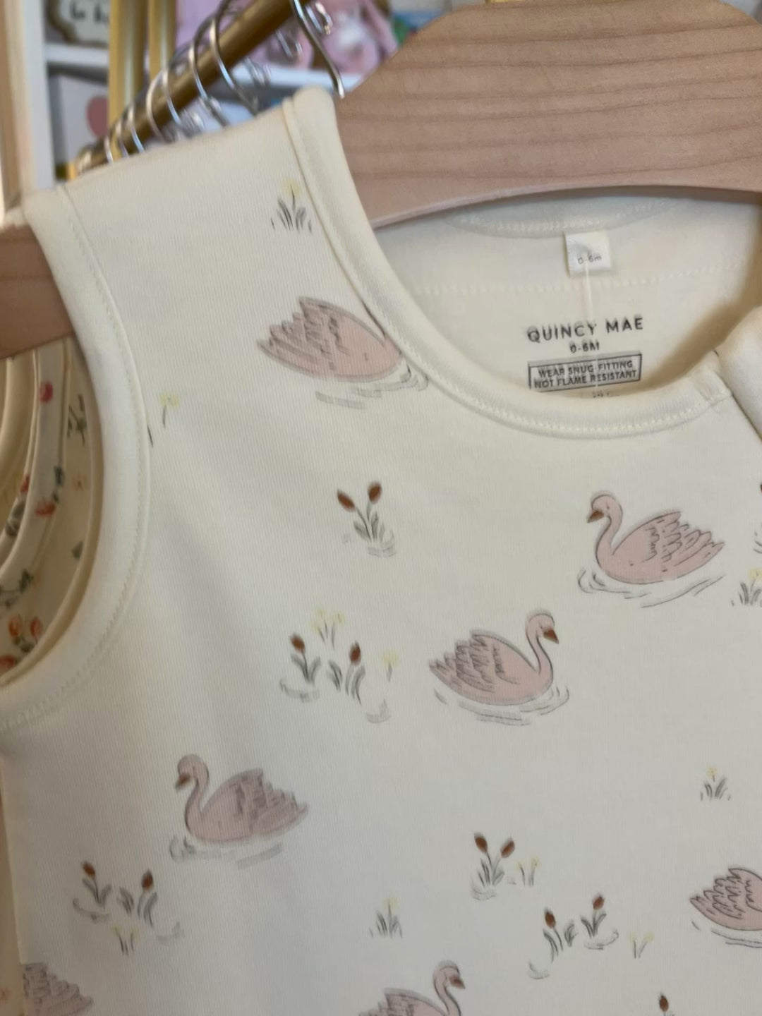 JERSEY SLEEP BAG || SWANS