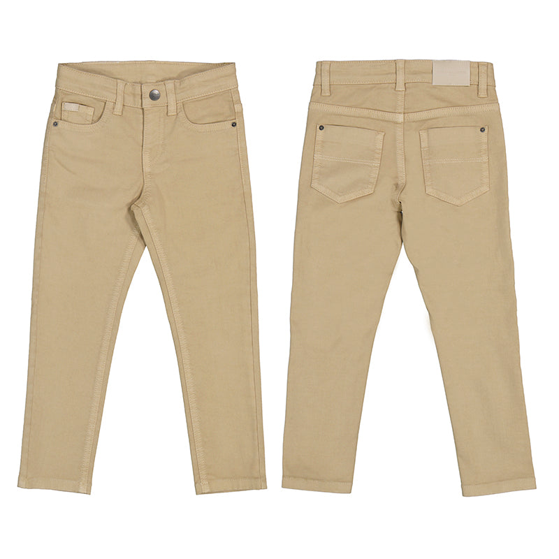 Twill Skinny Fit Pant