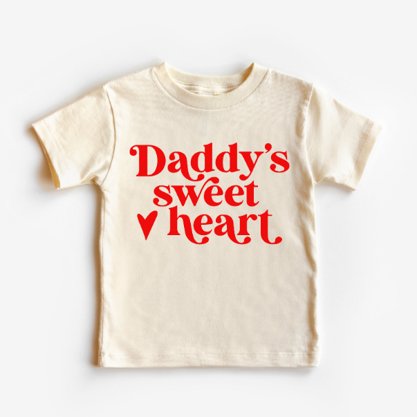 "Daddy's Sweet Heart" Valentines Day Shirt