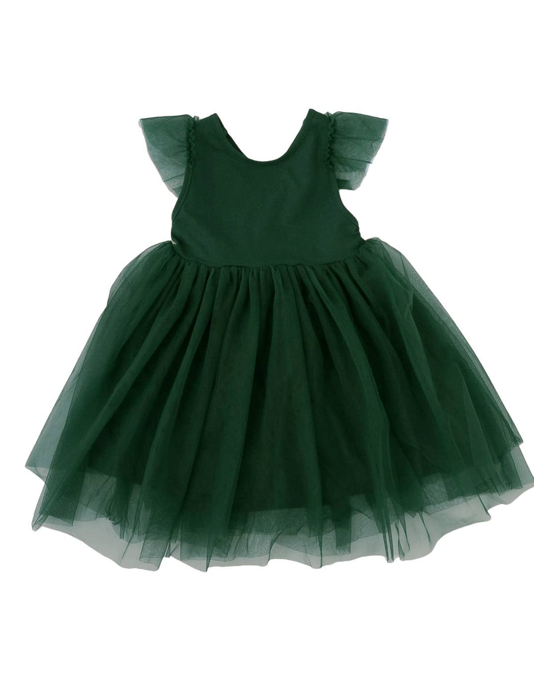 Scarlett Tutu Dress - Emerald Green